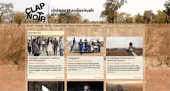 Desktop Screenshot of clapnoir.org
